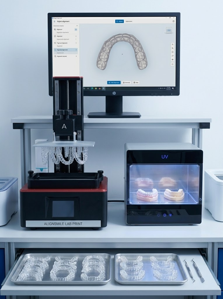 Clear aligner treatment consultation