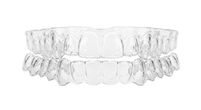 Transparent clear dental aligner